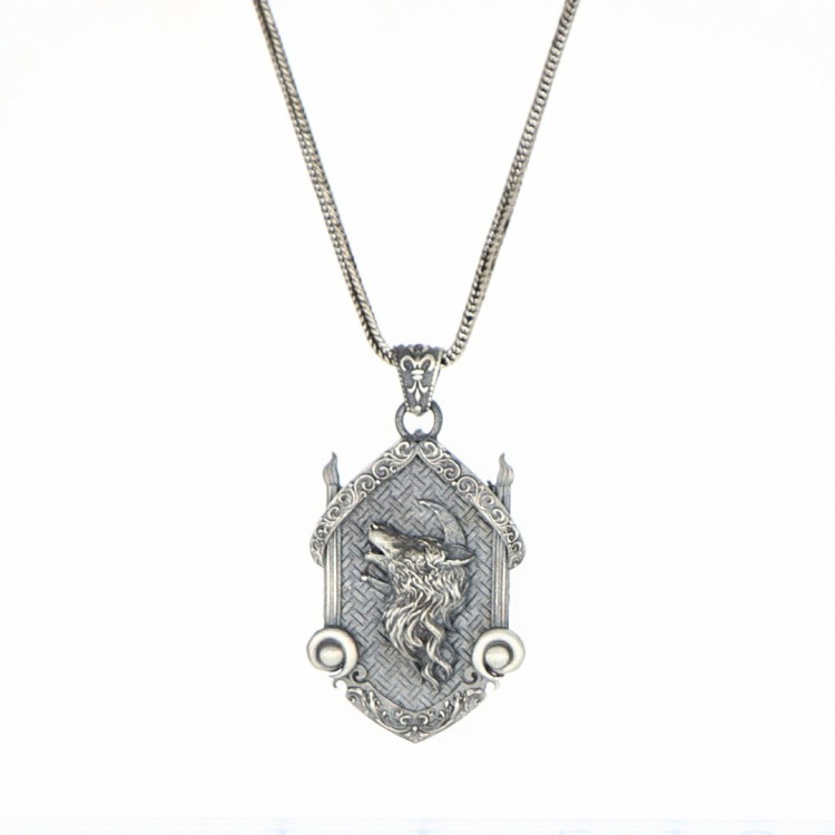 Uluyan Kurt Model 925 Ayar Gümüş Kolye Uluyan Kurt Model 925 Ayar Gümüş Kolye