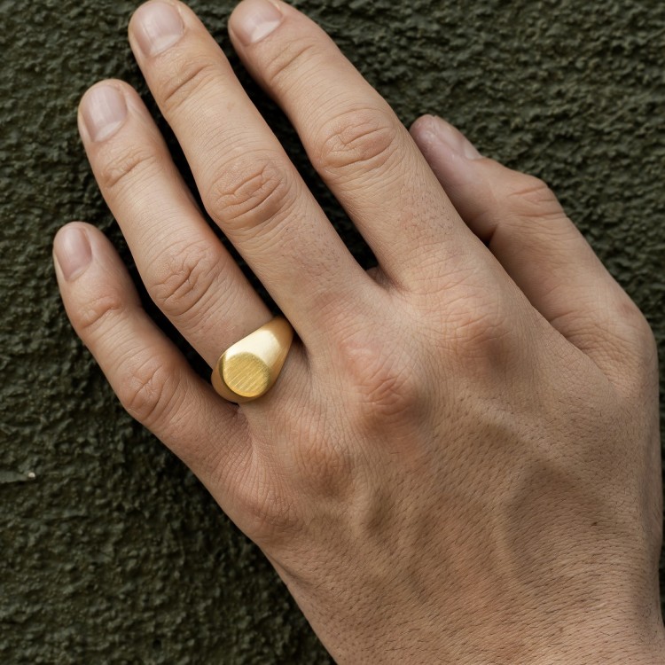 Rodyum  Kaplamalı  Erkek Gümüş Yüzük