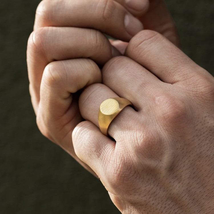 Rodyum  Kaplamalı  Erkek Gümüş Yüzük