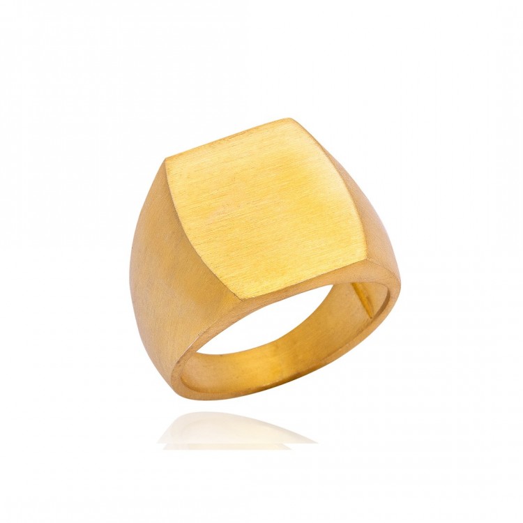 Rodyum  Kaplamalı  Erkek Gümüş Yüzük