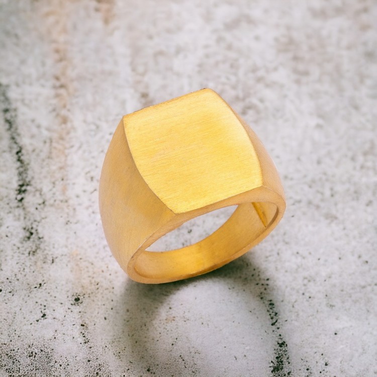 Rodyum  Kaplamalı  Erkek Gümüş Yüzük