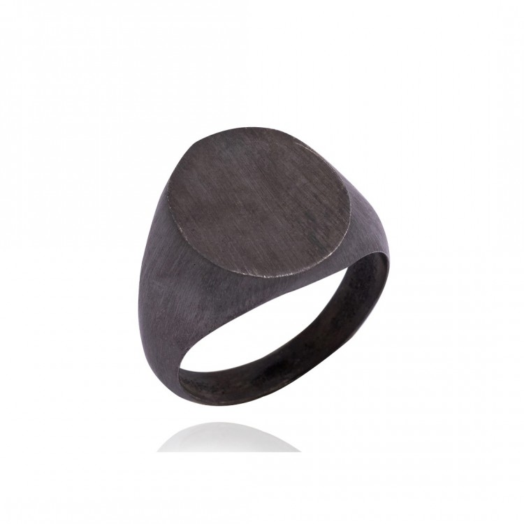 Rodyum Kaplamalı Erkek Gümüş Yüzük