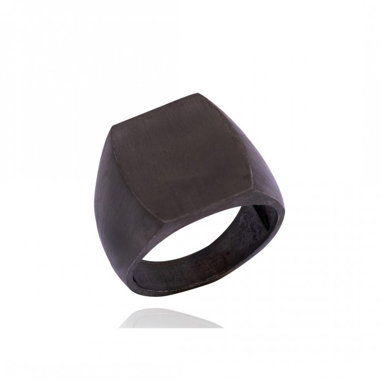 Rodyum Kaplamalı Erkek Gümüş Yüzük