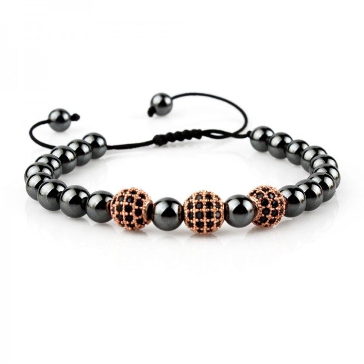 Hematit Taşlı Doğaltaş Bileklik